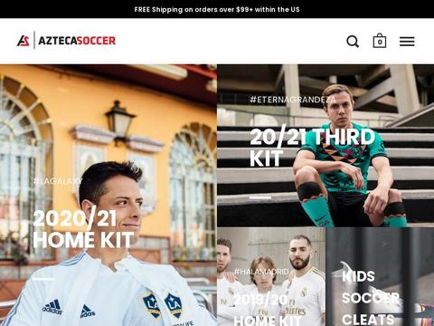 Azteca Soccer Store Coupons and Promo Code
