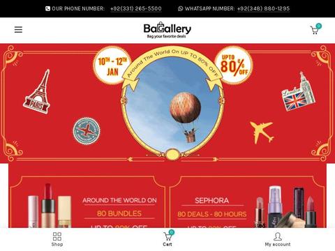 Bagallery Deals Coupons and Promo Code