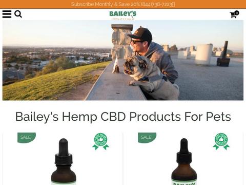 Bailey's CBD Coupons and Promo Code