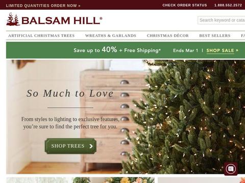 Balsamhill.Com Coupons and Promo Code