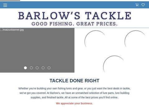 Barlow's Tackle Coupons and Promo Code