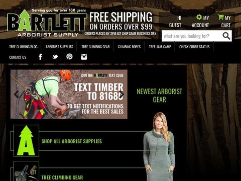 Bartlett Arborist Supply Coupons and Promo Code