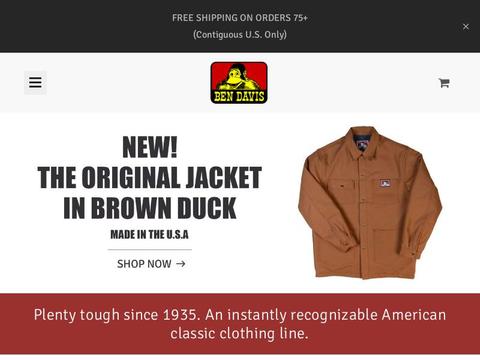 Ben Davis Clothing Coupons and Promo Code