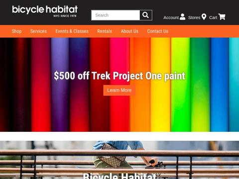 Bicyclehabitat.Com Coupons and Promo Code