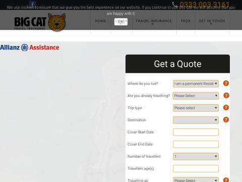 Bigcattravelinsurance.Com Coupons and Promo Code