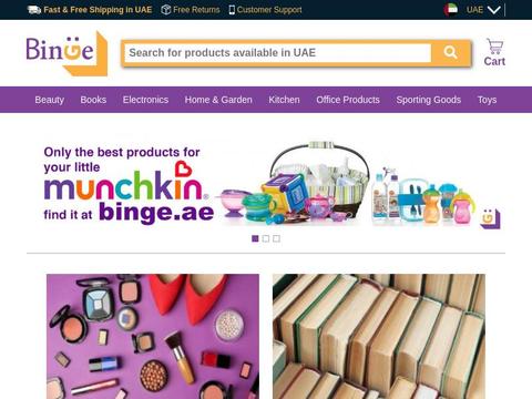 Binge.Ae Coupons and Promo Code