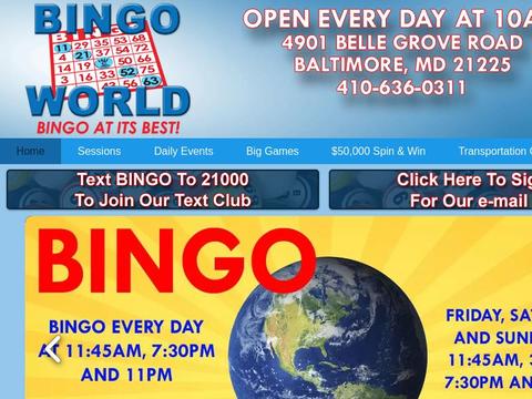 Bingo World Coupons and Promo Code