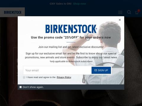 coupons for birkenstock