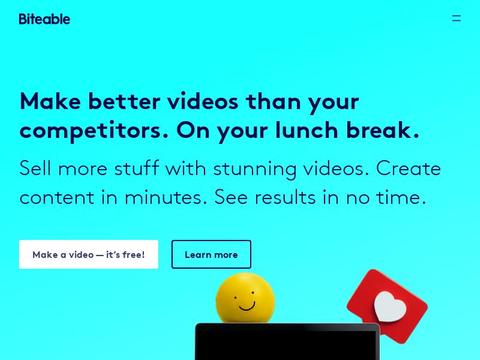 Biteable.Com Coupons and Promo Code