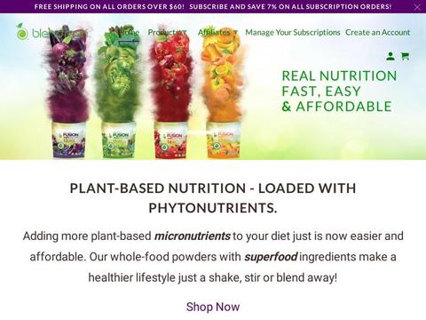 Blendfresh Coupons and Promo Code