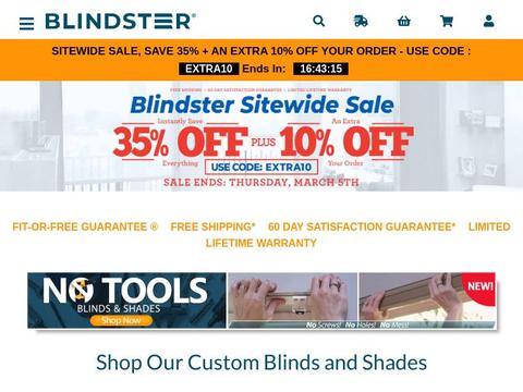 Blindster.Com Coupons and Promo Code