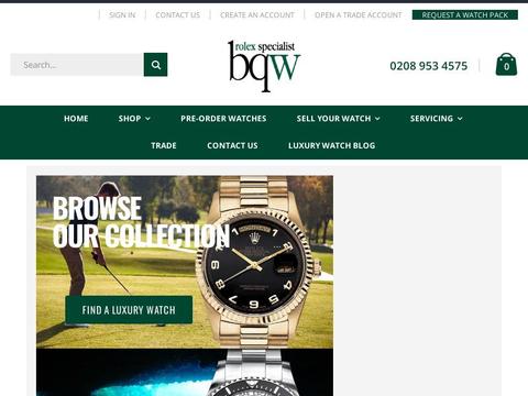 BQ Watches Coupons and Promo Code