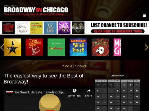 Broadwayinchicago.Com Coupons and Promo Code