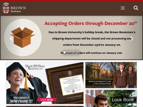 Brown University Bookstore Coupons and Promo Code