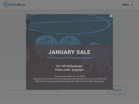Bubblefootball.Co.Uk Coupons and Promo Code