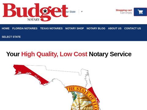 Budget Notary Coupons and Promo Code