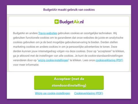 Budgetair.Nl Coupons and Promo Code