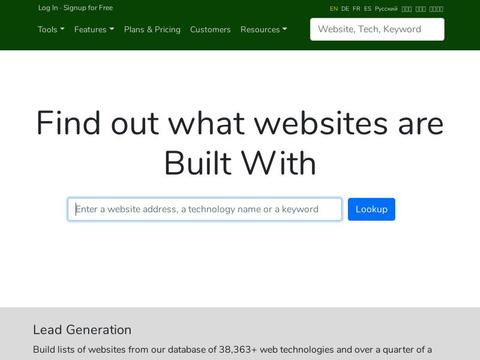 Builtwith.Com Coupons and Promo Code