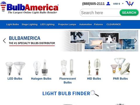 Bulbamerica.Com Coupons and Promo Code