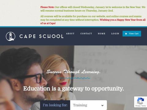 CAPE SCHOOL Coupons and Promo Code