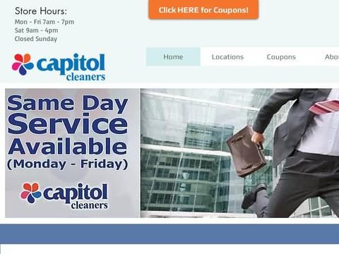 Capitol Cleaners Coupons and Promo Code