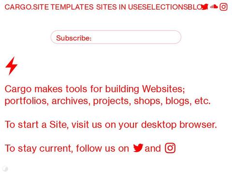 Cargo.site Coupons and Promo Code