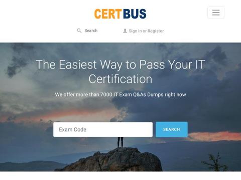 Certbus.Com Coupons and Promo Code