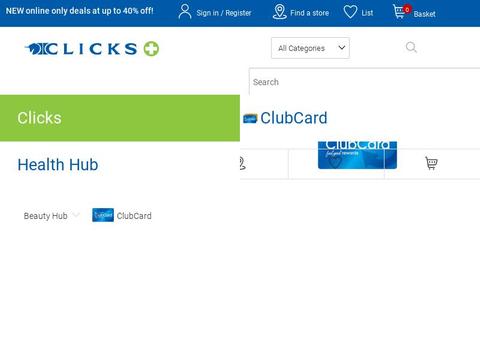 Clicks.Co.Za Coupons and Promo Code