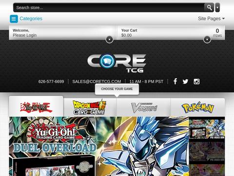 CoreTCG Coupons and Promo Code