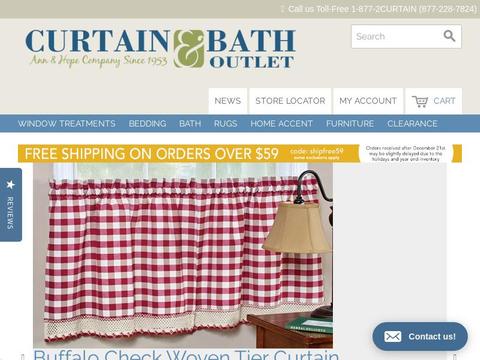 Curtain & Bath Outlet Coupons and Promo Code