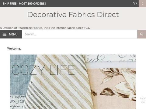 Decorative Fabrics Direct Coupons and Promo Code