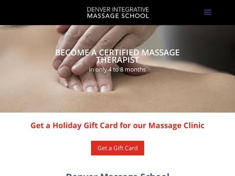 Denver Integrative Massage School Coupons and Promo Code