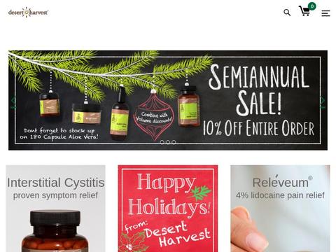 Desert Harvest Coupons and Promo Code