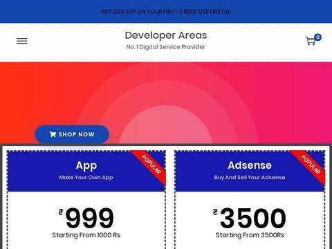 Developer Areas Coupons Developer Areas Coupons and Promo Code