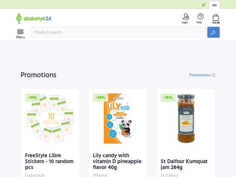 Diabetic24 Coupons and Promo Code