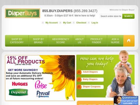 Diaperbuys.Com Coupons and Promo Code