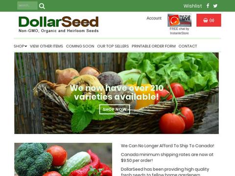 Dollarseed.Com Coupons and Promo Code