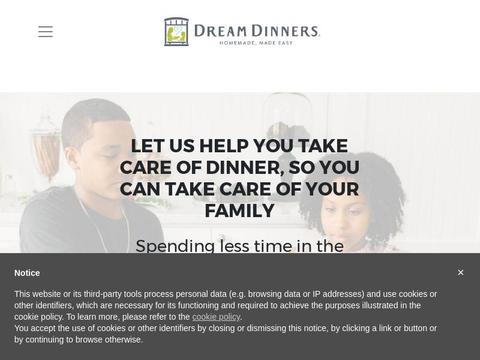 DREAM DINNERS Coupons and Promo Code