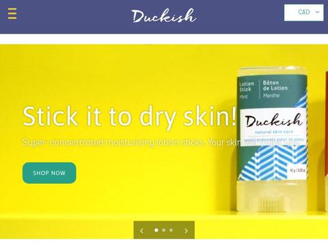 Duckish Natural Skin Care Coupons Duckish Natural Skin Care Coupons and Promo Code