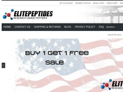 Elite Peptides Coupons and Promo Code