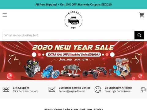 Enginediy.com Coupons and Promo Code