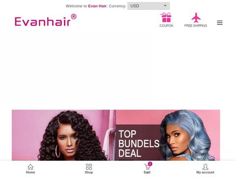 Evan Hair Coupons and Promo Code