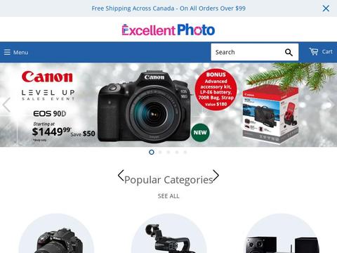 Excellentphoto.Ca Coupons and Promo Code