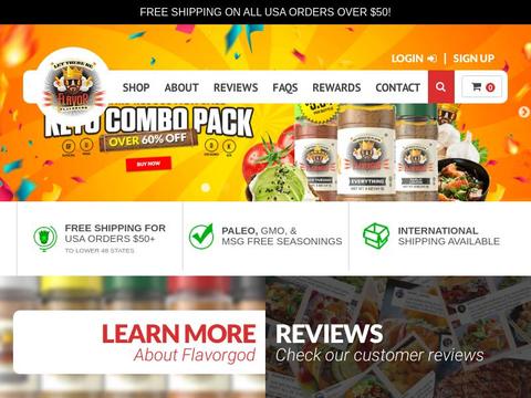 Flavorgod Coupons and Promo Code