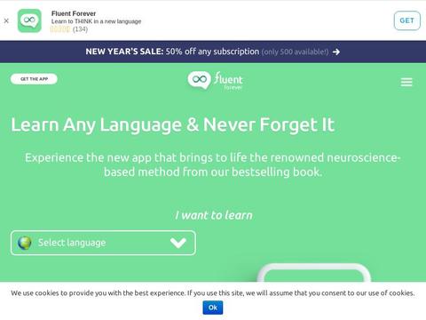 Fluent Forever's Coupons and Promo Code