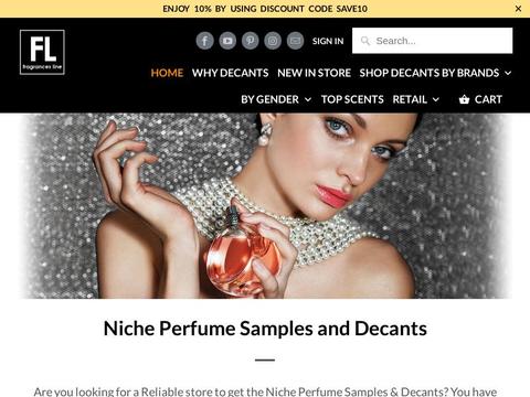 Fragrancesline.com Coupons and Promo Code