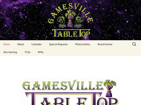 Gamesvilletabletop.Com Coupons and Promo Code