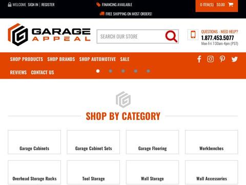 Garage Appeal Coupons and Promo Code