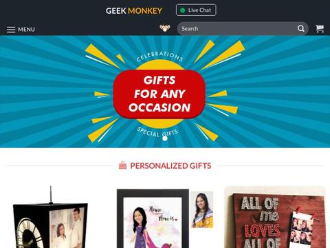 Geekmonkey.In Coupons and Promo Code