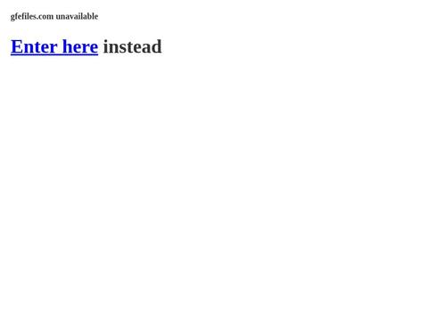 Gfefiles.Com Coupons and Promo Code